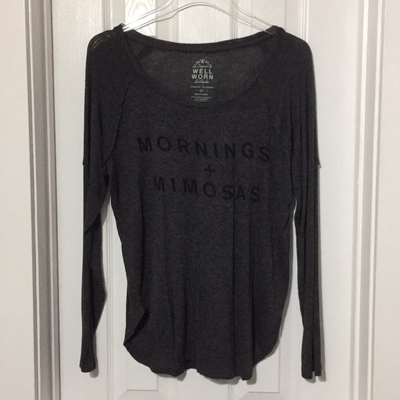Well Worn Tops - 🛎Mornings & mimosas Well Worn Los Angeles Med 🐢